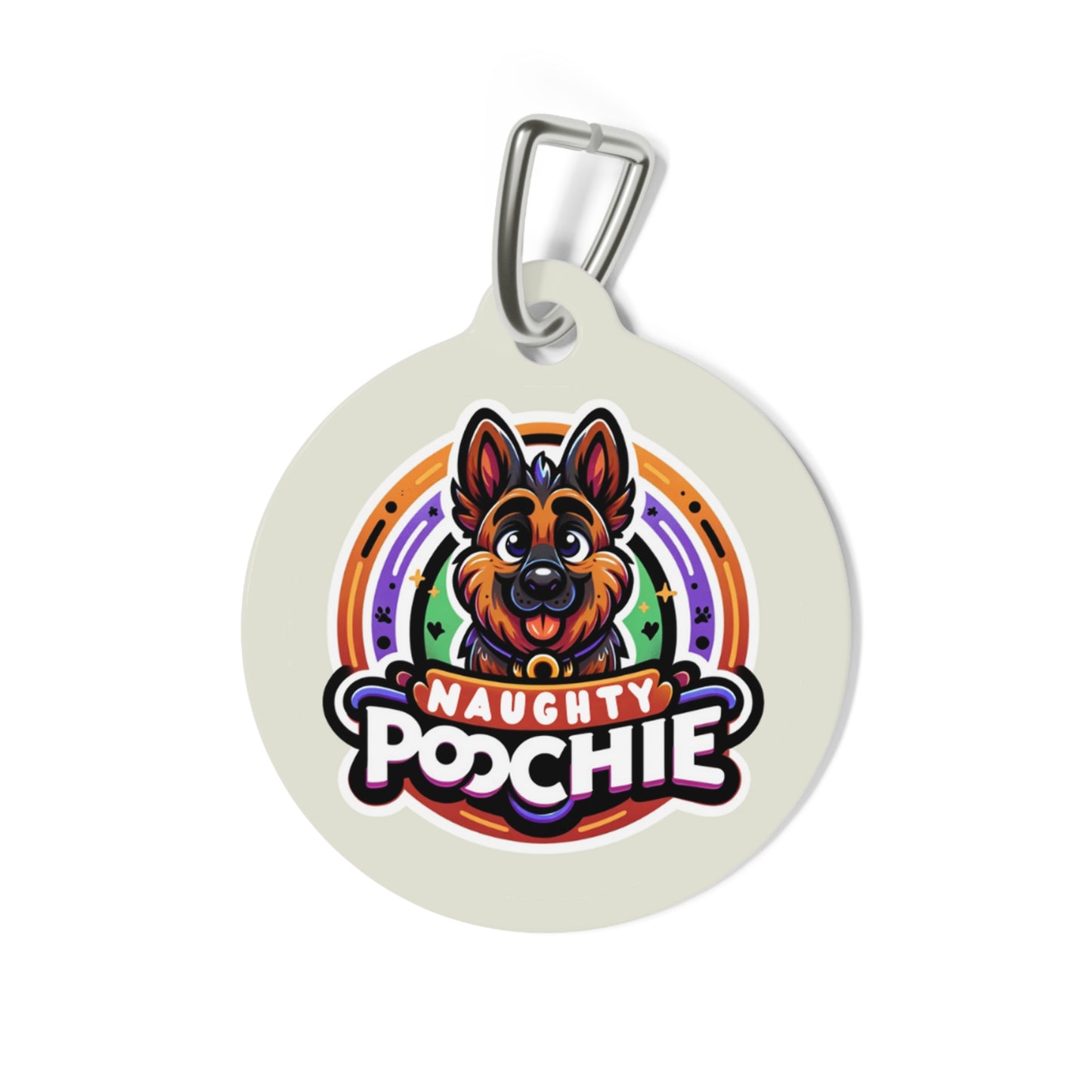 Pet Tag for Naughty German Shepherd