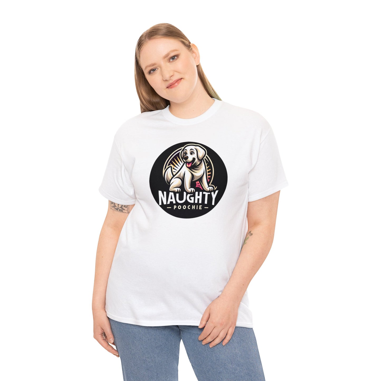 T-Shirt - Naughty White Lab
