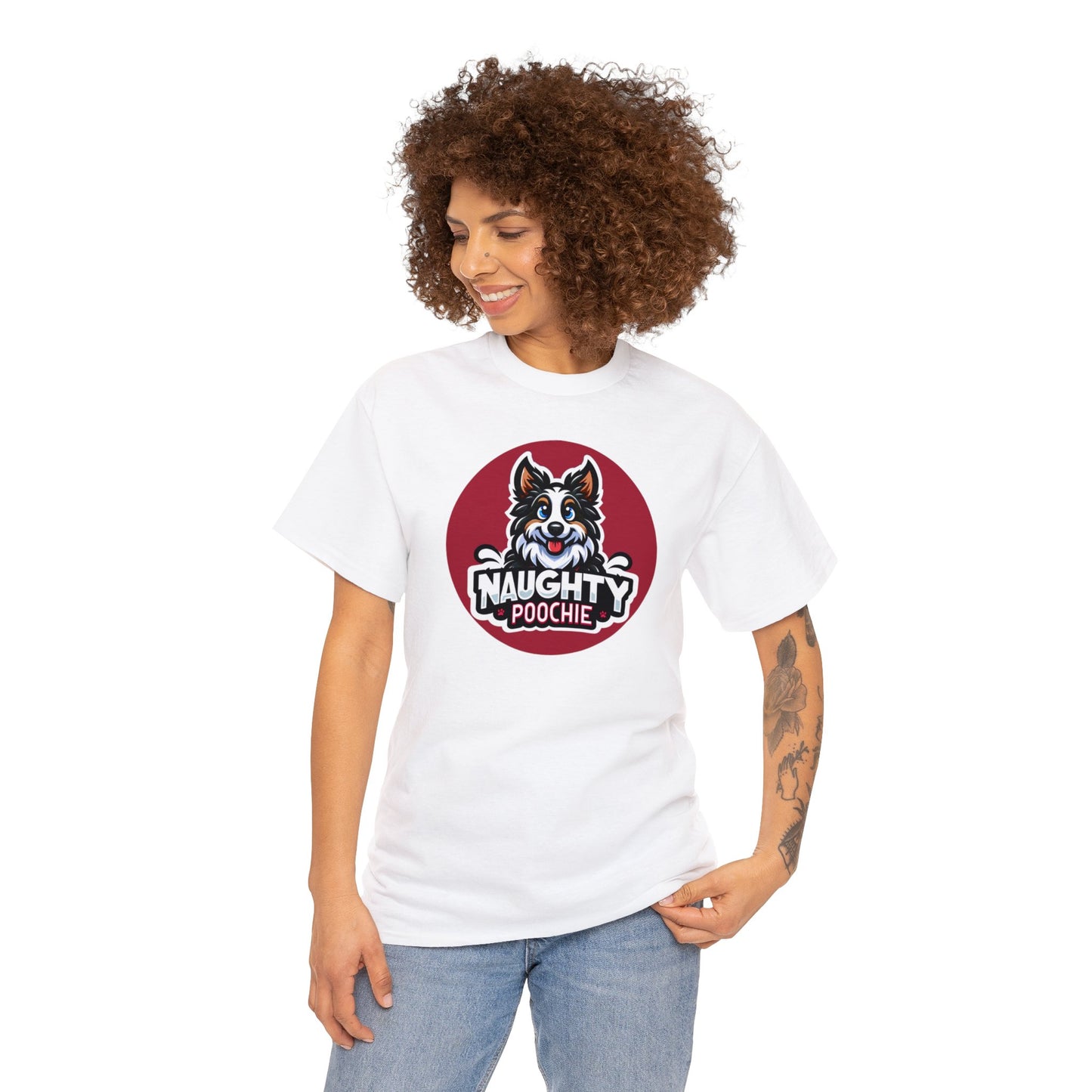 T-shirt - Naughty Border Collie
