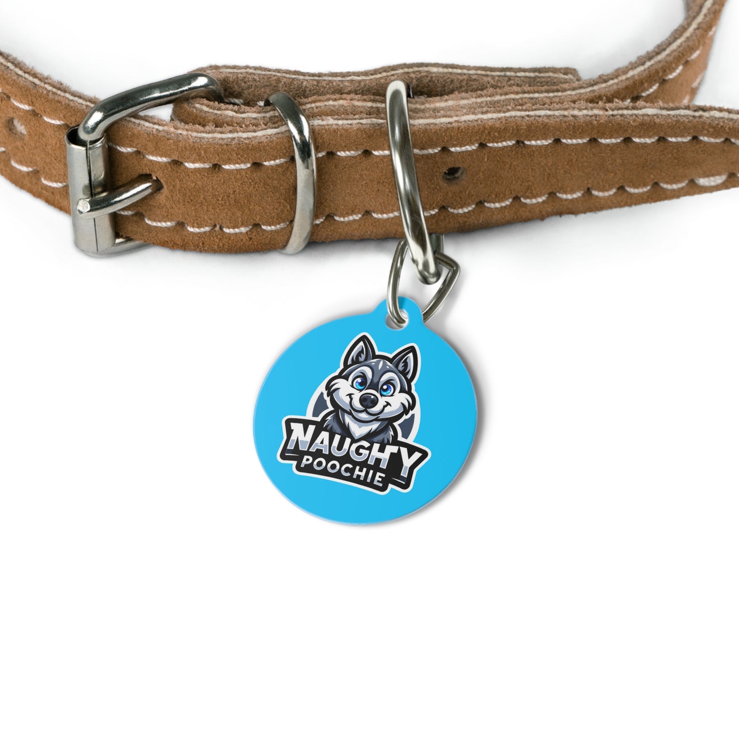Pet Tag for Naughty Husky
