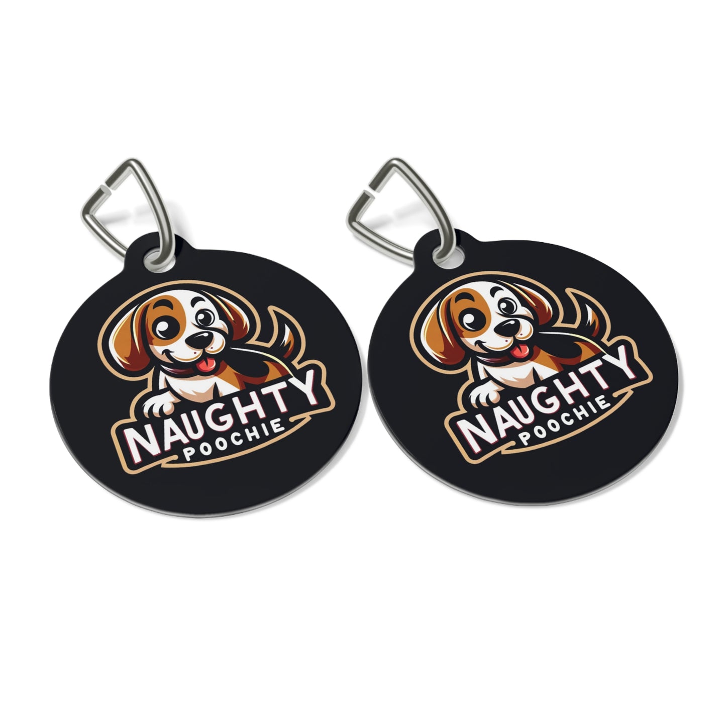 Pet Tag for Naughty Beagle