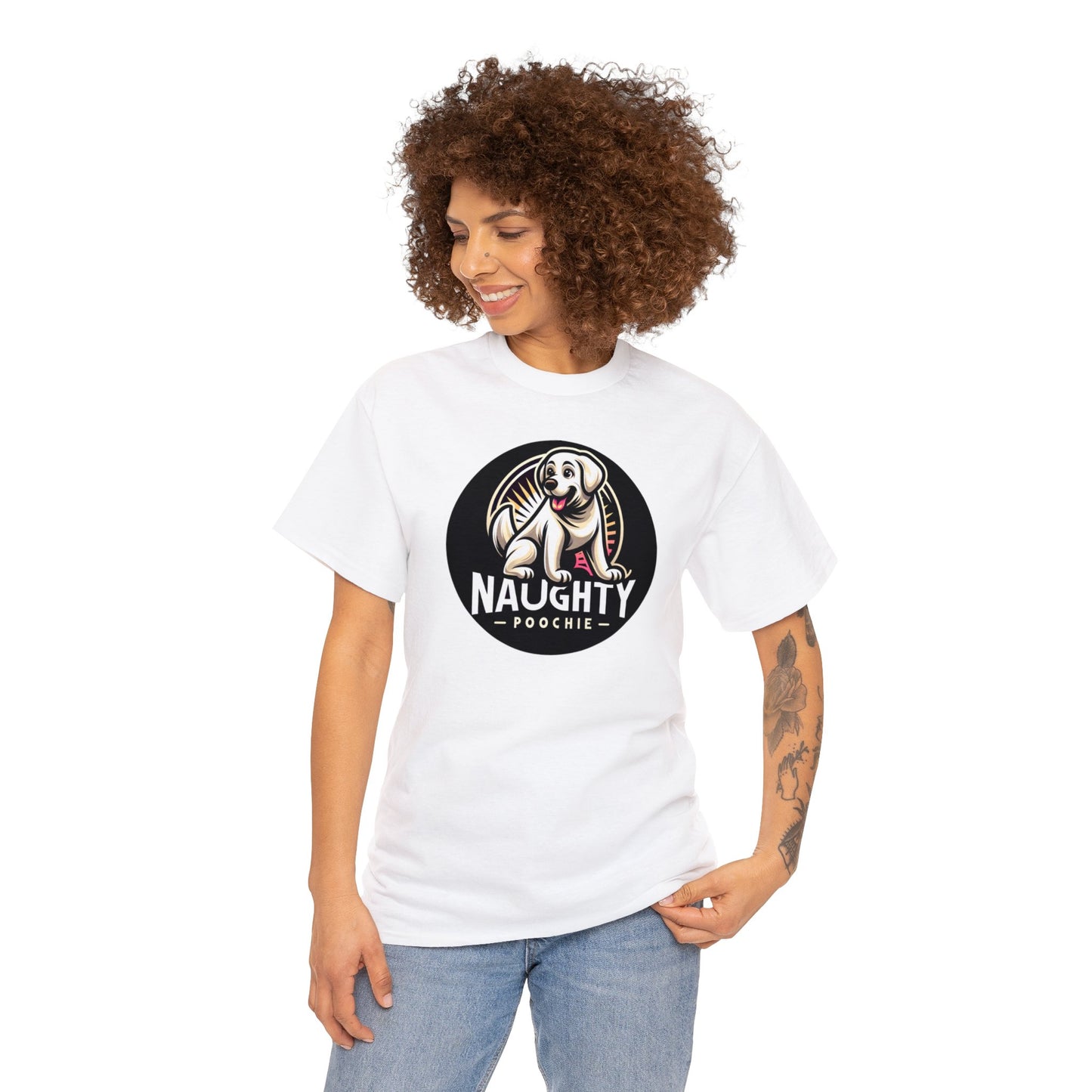 T-Shirt - Naughty White Lab