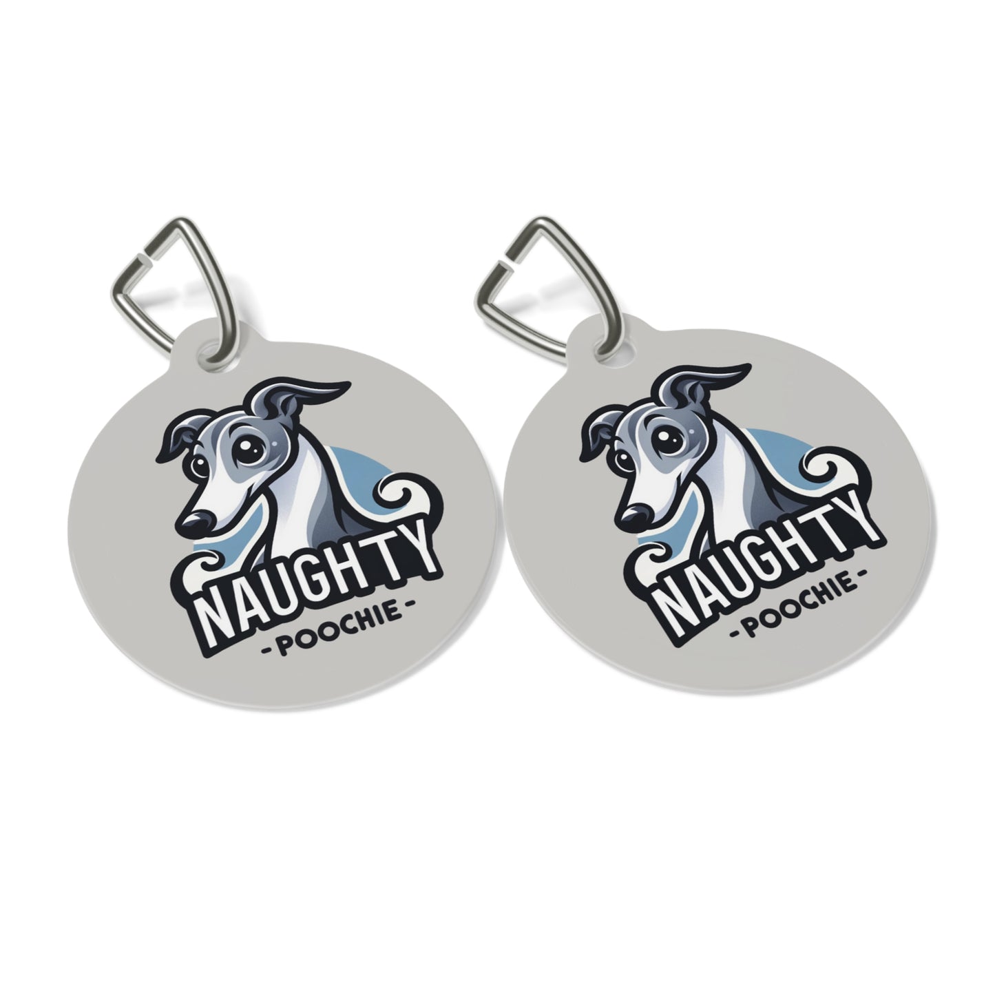 Pet Tag for Naughty Italian Greyhound