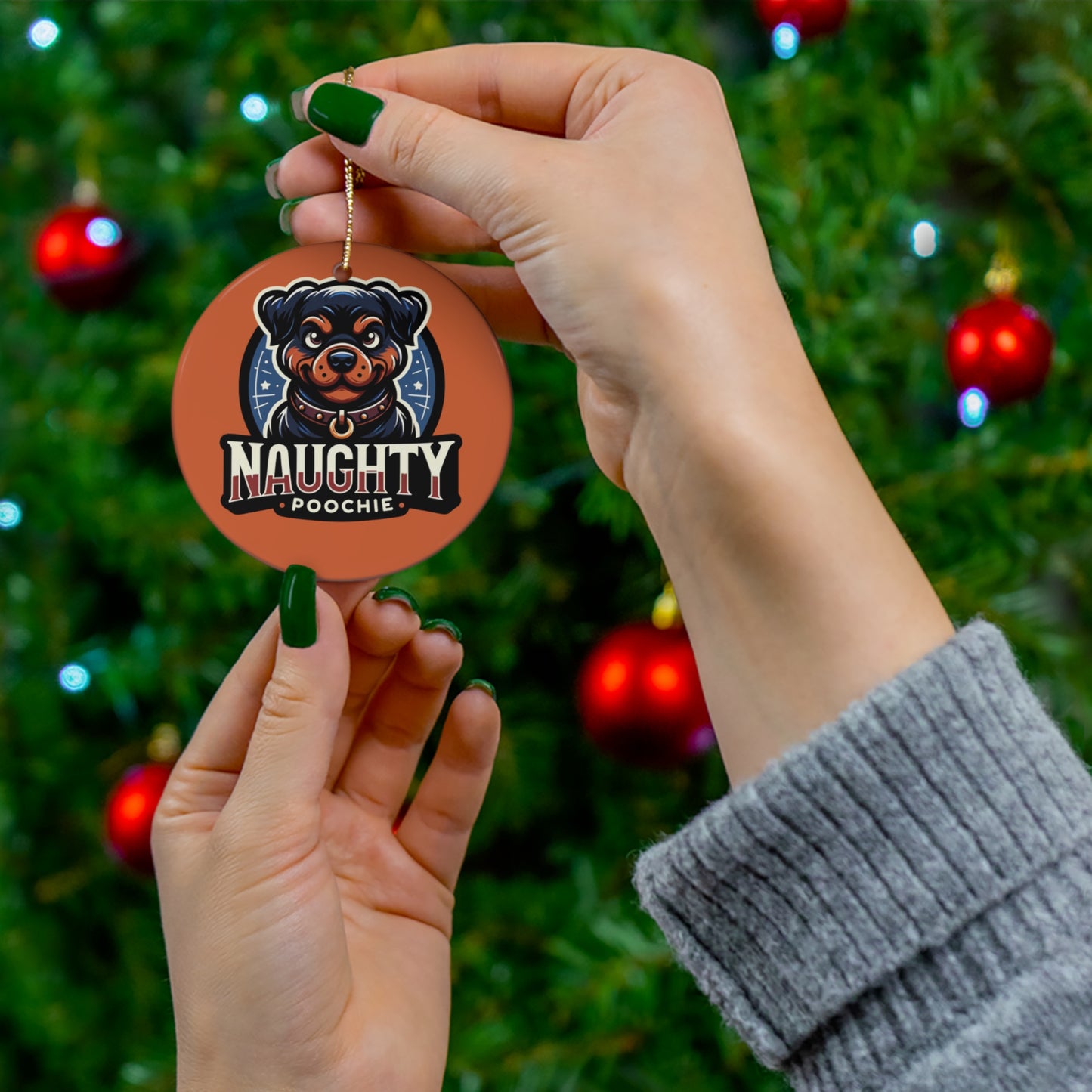 Ceramic Ornament - Rottweiler