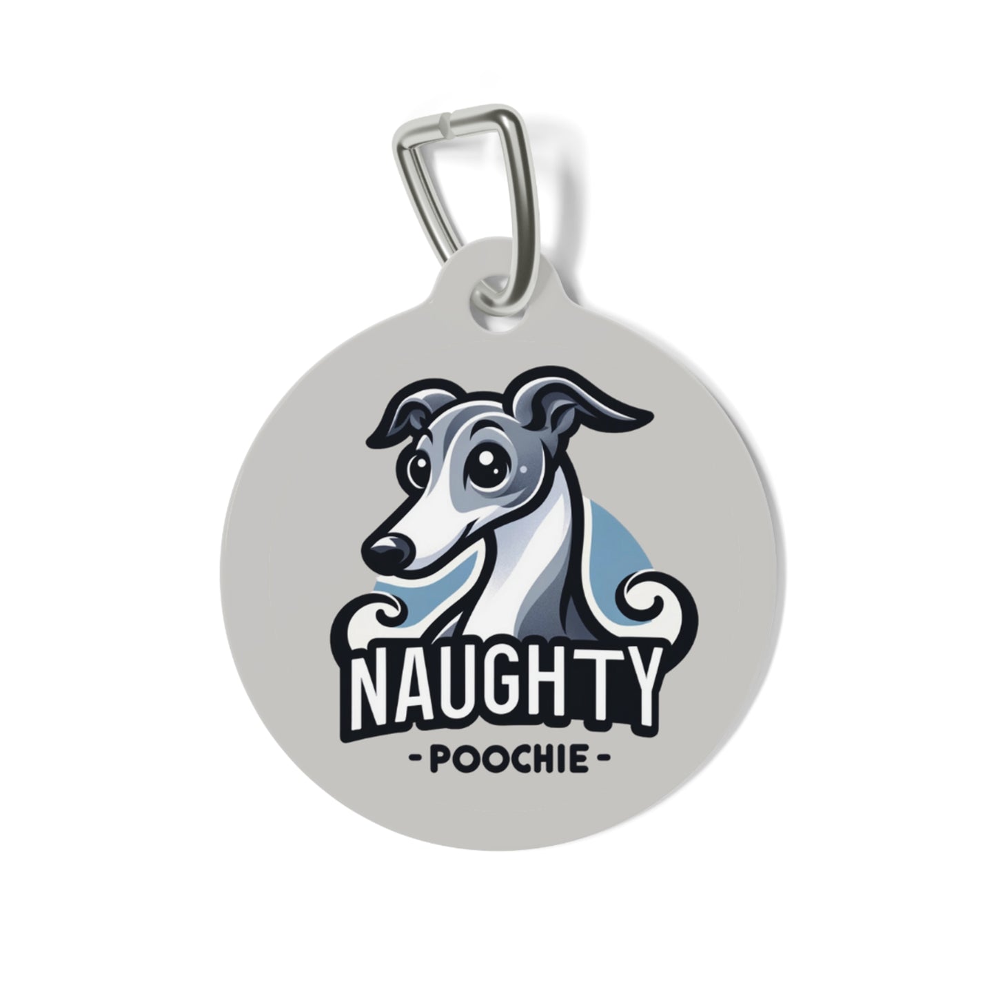 Pet Tag for Naughty Italian Greyhound