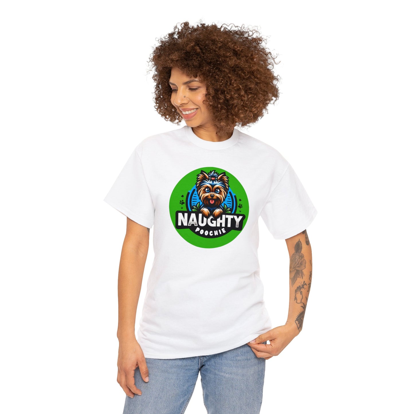 T-Shirt - Naughty Yorkie