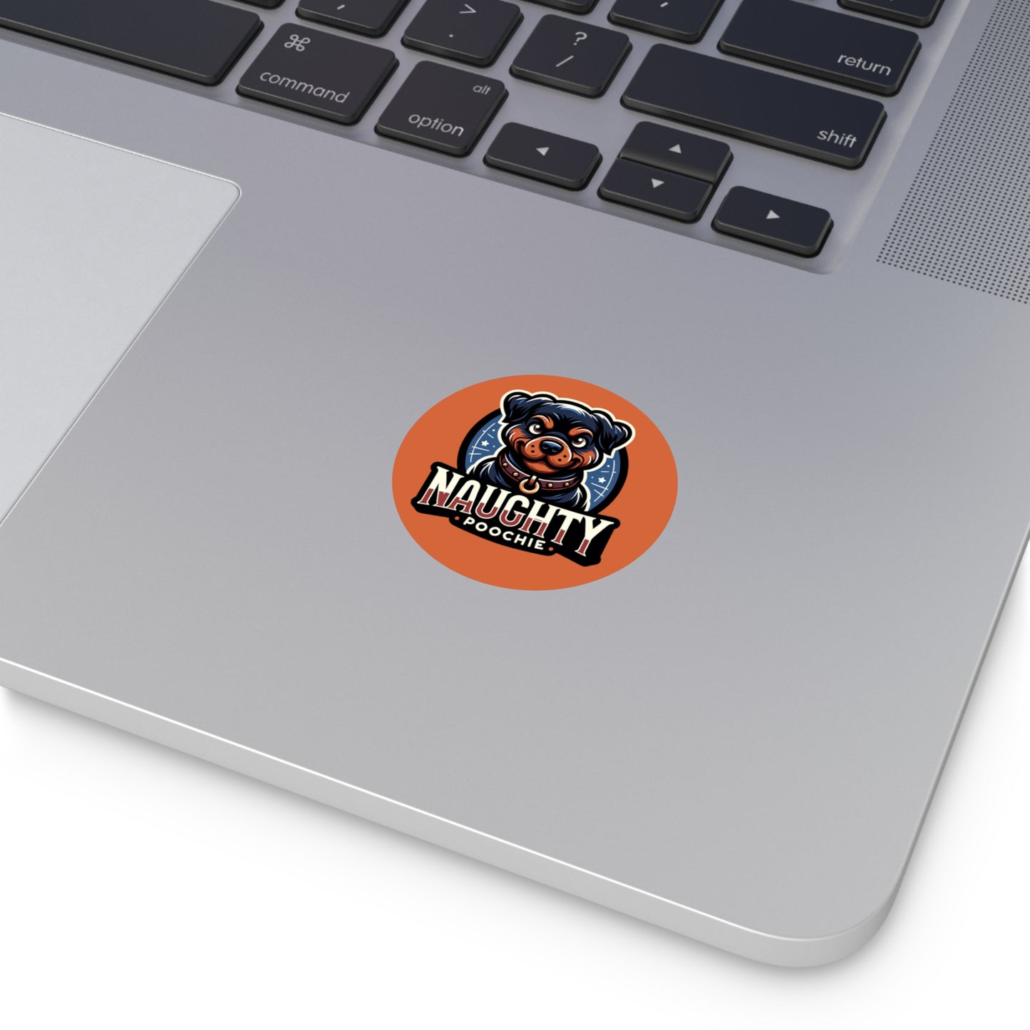 Round Vinyl Stickers - Rottweiler