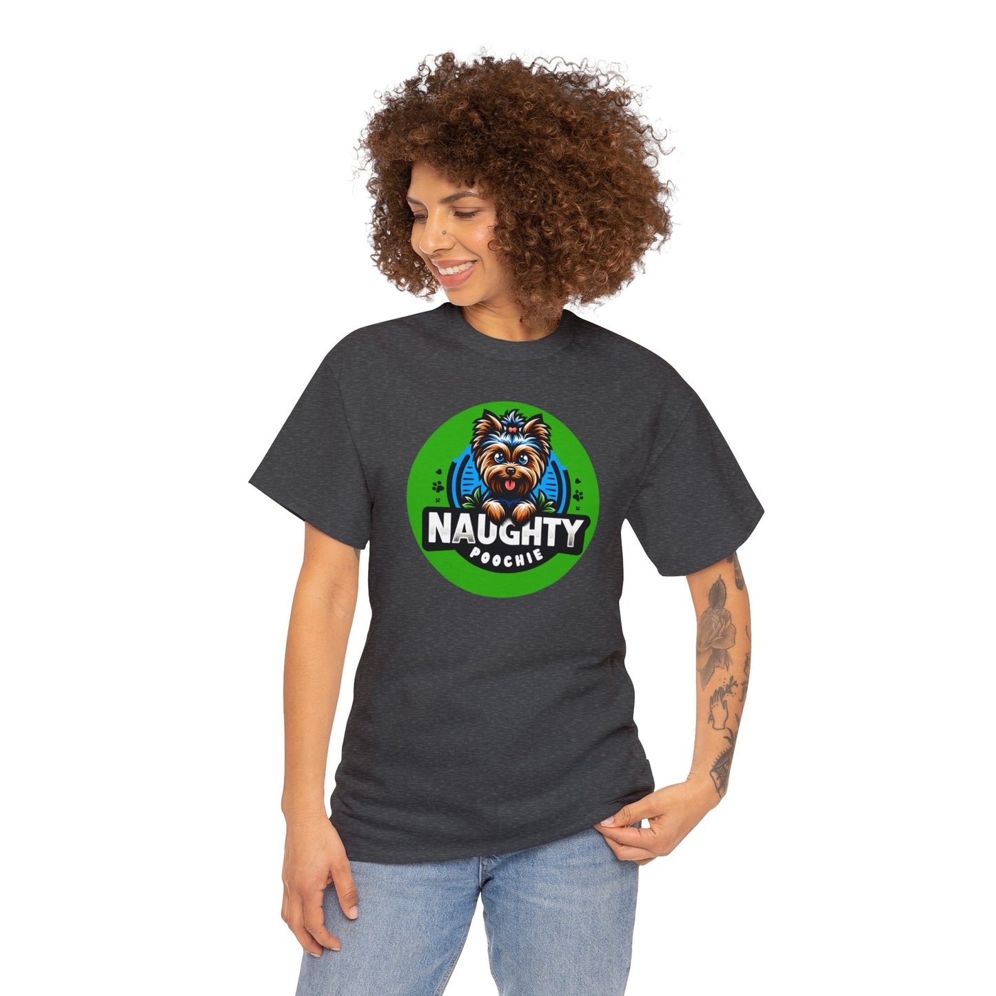 T-Shirt - Naughty Yorkie