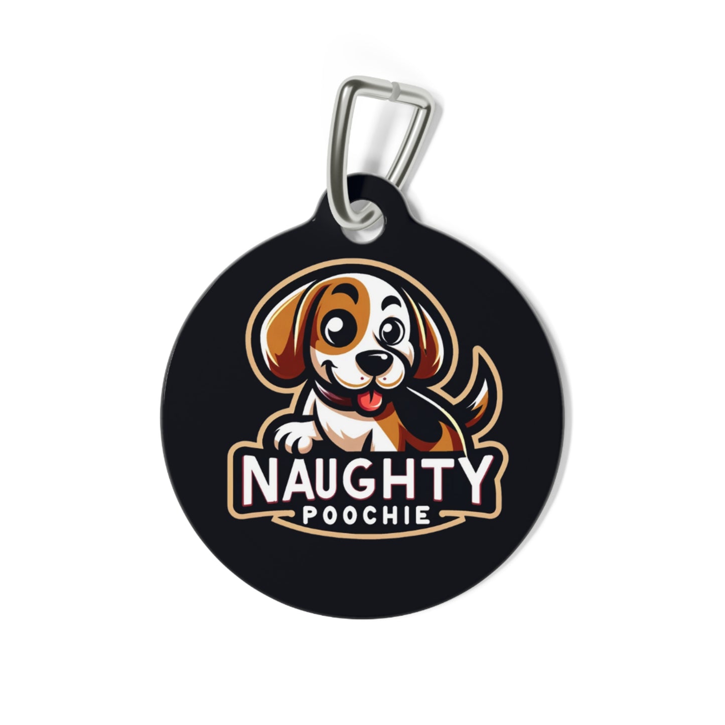 Pet Tag for Naughty Beagle