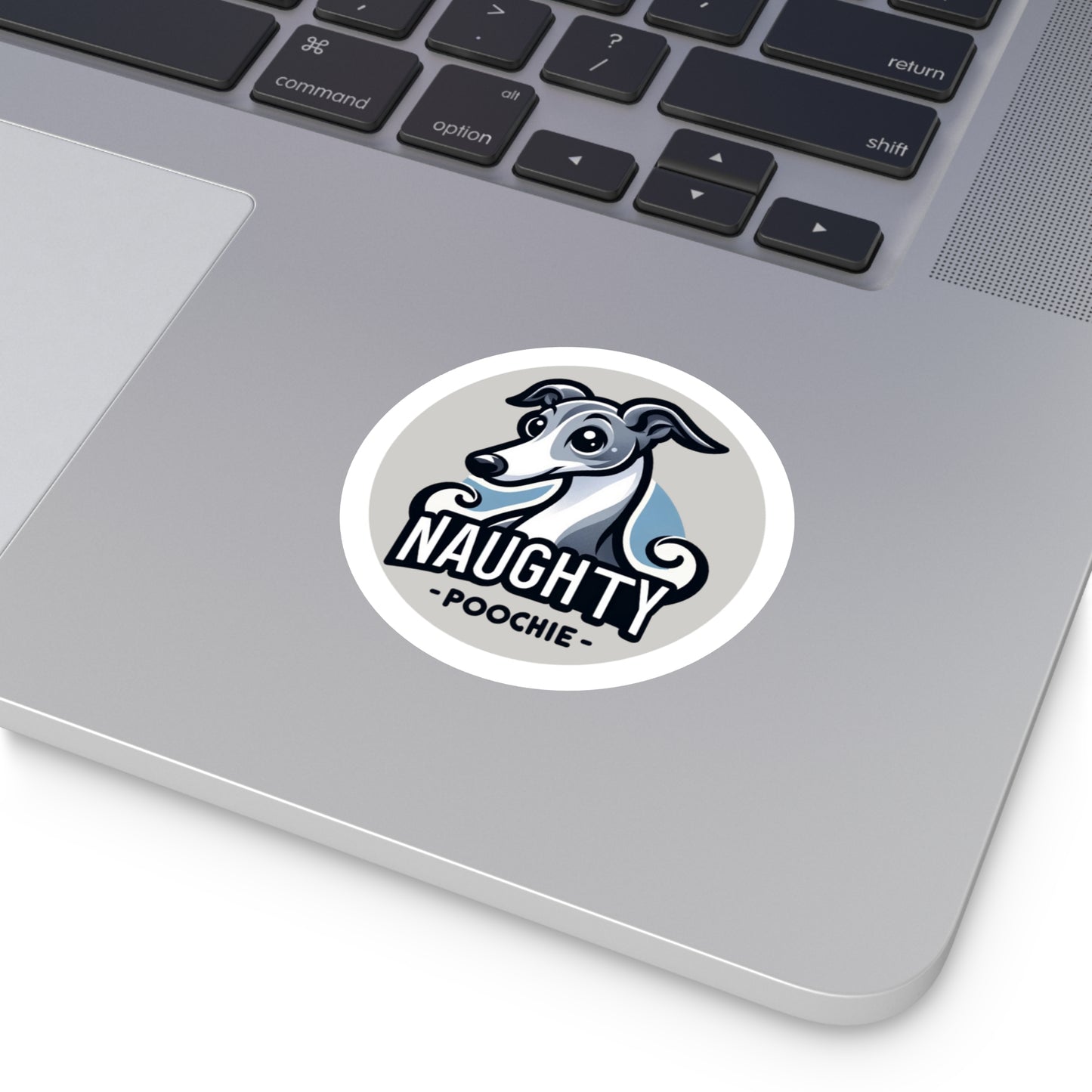 Round Vinyl Stickers - Italian Shepherd