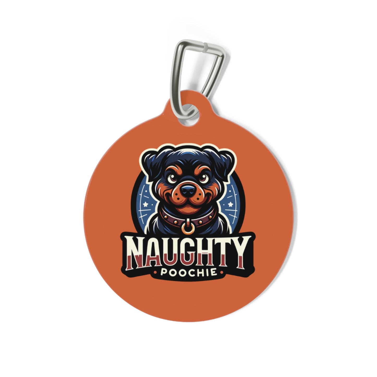 Pet Tag for Naughty Rottweiler