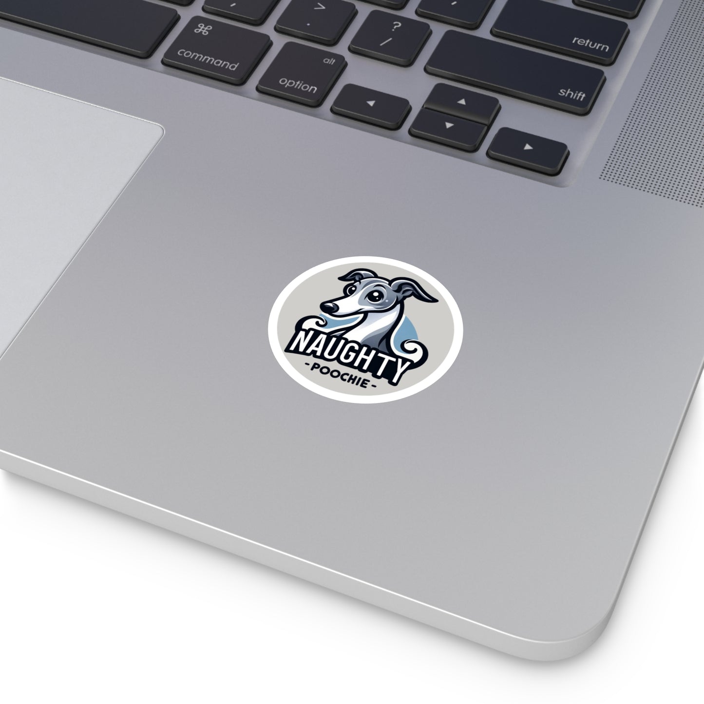 Round Vinyl Stickers - Italian Shepherd