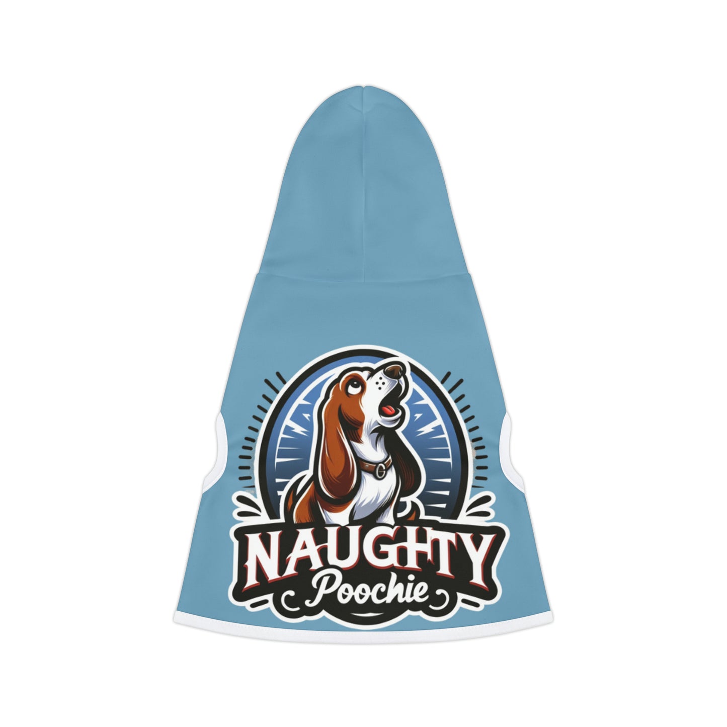 Hoodie for Naughty Basset Hound