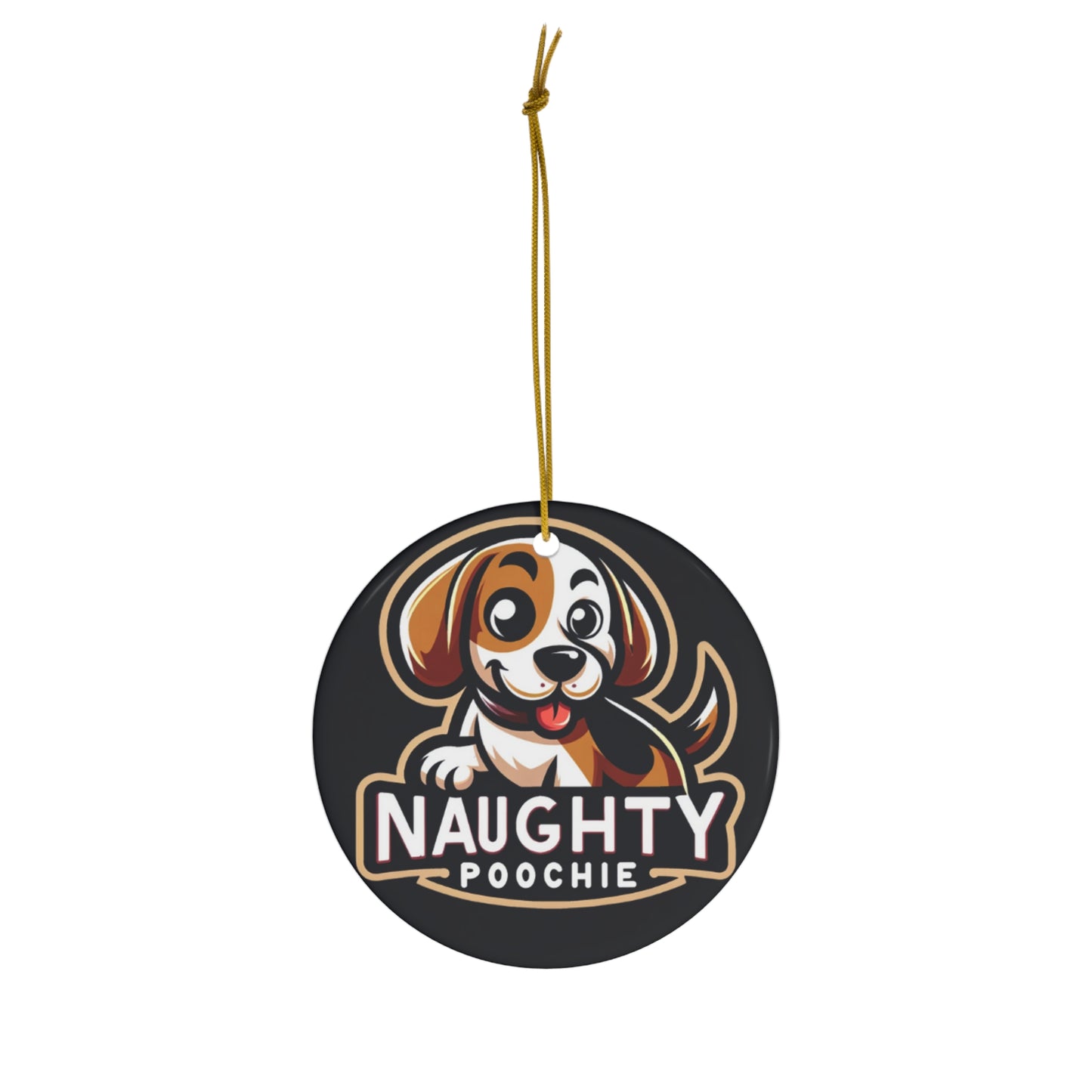 Ceramic Ornament - Naughty Beagle