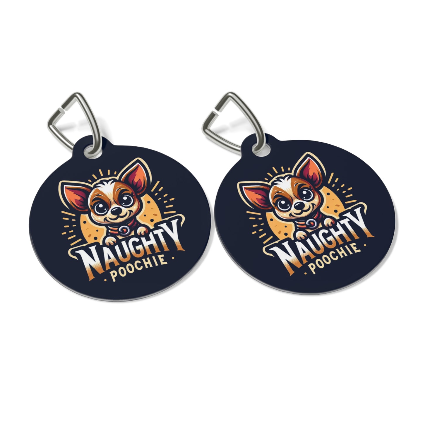 Pet Tag for Naughty Chihuahua