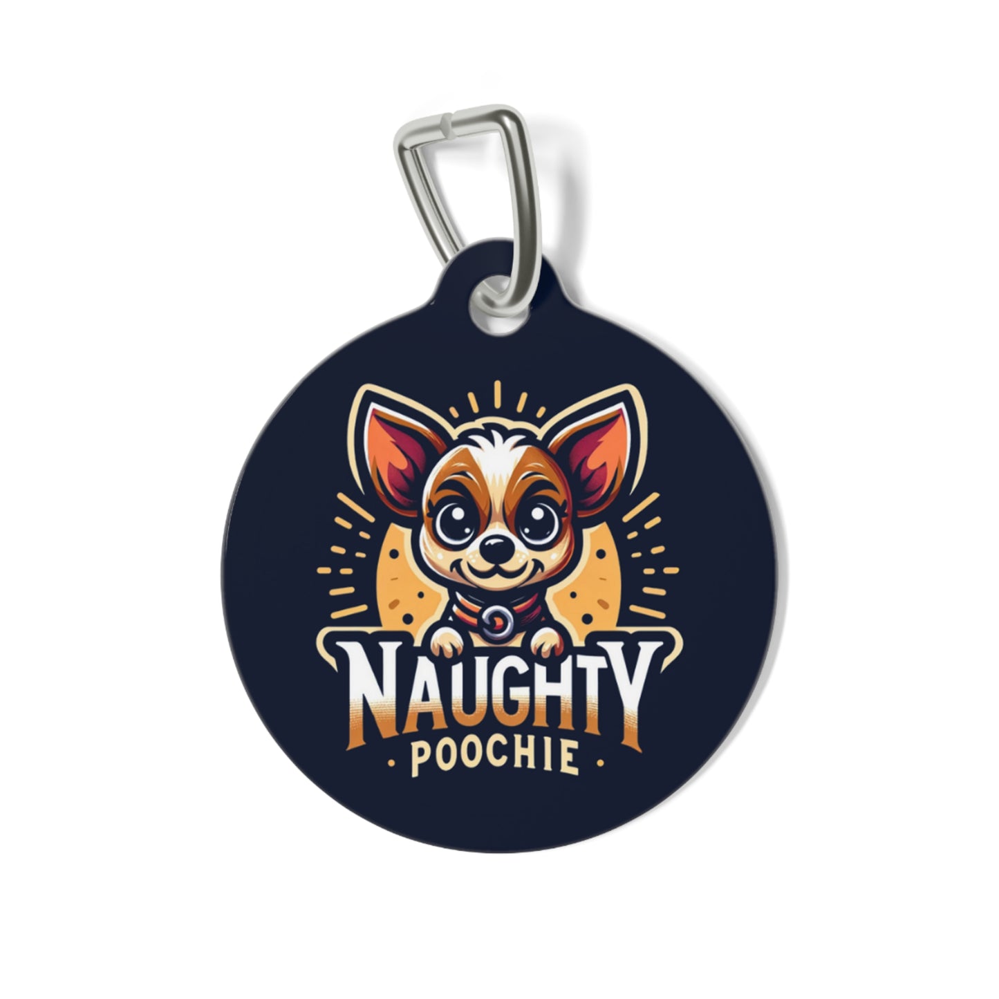 Pet Tag for Naughty Chihuahua