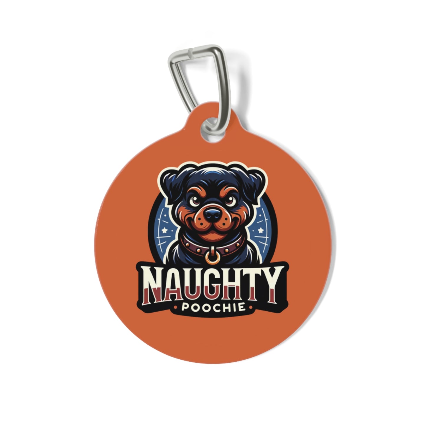 Pet Tag for Naughty Rottweiler