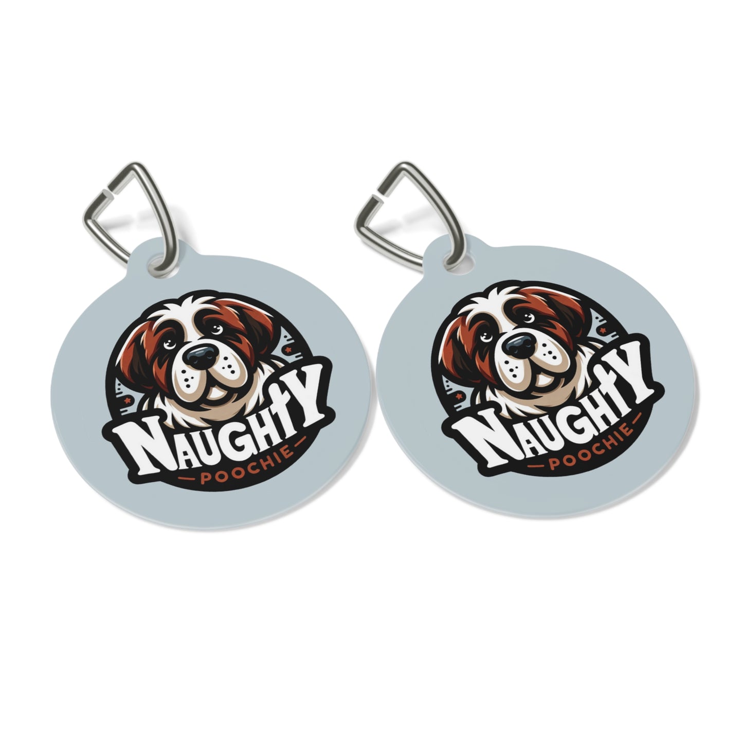 Pet Tag for Naughty St. Bernard