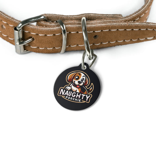 Pet Tag for Naughty Beagle