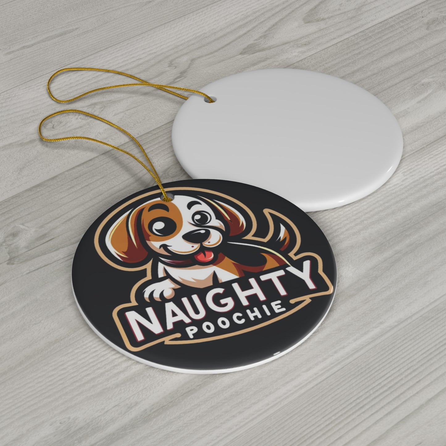 Ceramic Ornament - Naughty Beagle